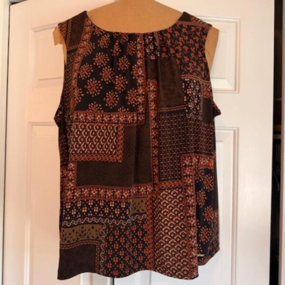 Calvin Klein Sleeveless Blouse - Picture 1 of 3